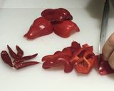 ズッキーニとパプリカのペペロンチーノ作り方2写真