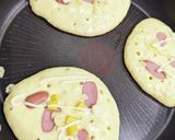 とろけるおかずパンケーキ作り方4写真