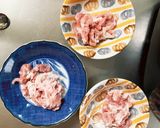 レンジ根菜茄子簡単中華レバニラ味甘酢酢豚作り方3写真