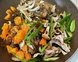 【簡単副菜】もずくと野菜の炒め作り方4写真
