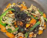 【簡単副菜】もずくと野菜の炒め作り方6写真