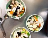 レンジ根菜茄子簡単中華レバニラ味甘酢酢豚作り方10写真