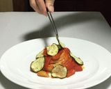 ズッキーニとパプリカのペペロンチーノ作り方15写真