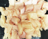 鶏むねとピーマンのオイマヨ炒め作り方1写真