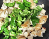 鶏むねとピーマンのオイマヨ炒め作り方5写真