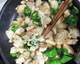 鶏むねとピーマンのオイマヨ炒め作り方6写真