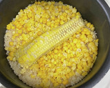 夏だとうもろこしごはん！たぶんこんな感じ作り方8写真