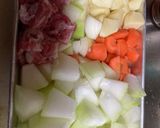 冬瓜のカレースープ作り方1写真