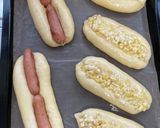 コーンマヨパンとウインナーマヨパン作り方57写真