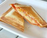 ポテサラたっぷりのピザトースト　作り方6写真