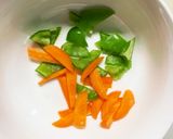 お一人様野菜たっぷりレモンチゲ味親子丼風作り方4写真