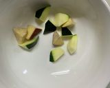 お一人様野菜たっぷりレモンチゲ味親子丼風作り方5写真