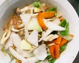 お一人様野菜たっぷりレモンチゲ味親子丼風作り方11写真