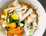 お一人様野菜たっぷりトマト旨辛味親子丼風作り方11写真