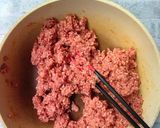 肉汁ジュワッ☆こねないハンバーグ作り方2写真