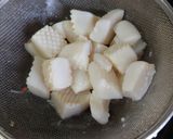 久原あま·照り醤油の烏賊·薩摩揚げ餡掛け作り方4写真