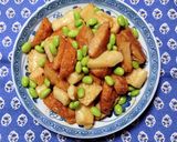 久原あま·照り醤油の烏賊·薩摩揚げ餡掛け作り方9写真