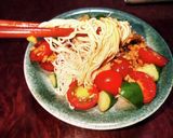 野菜が摂れる冷製麻婆豆腐そうめん作り方6写真