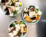 簡単コク旨韓国風肉じゃが味ツナ根菜屋炒め作り方10写真