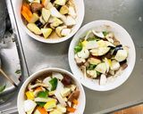 簡単コク旨韓国風肉じゃが味ツナ根菜屋炒め作り方12写真