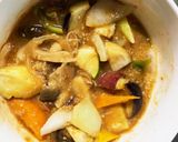 簡単コク旨トマト赤味噌味ツナ根菜野菜炒め作り方18写真