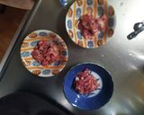 さっぱり味噌トマト味豚こま大根青椒肉絲風作り方2写真