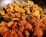 ワタと種は捨てない4️⃣ゴーヤでキーマカレー作り方5写真