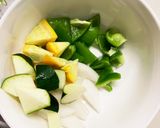 レモンスペアリブ味豚こま大根青椒肉絲風作り方6写真