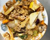 レモンスペアリブ味豚こま大根青椒肉絲風作り方14写真