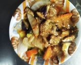 さっぱり味噌トマト味豚こま大根青椒肉絲風作り方14写真
