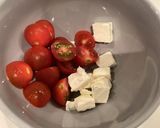クリームチーズとミニトマトのサラダ作り方3写真