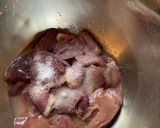 電子レンジで簡単スパイス鶏レバーカレー作り方1写真