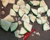 ズッキーニとアサリのショートパスタ作り方3写真
