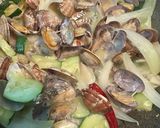 ズッキーニとアサリのショートパスタ作り方5写真