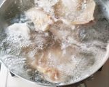 しょうがの甘酢だれで食べるゆで鶏作り方3写真