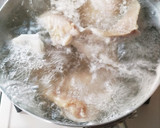 しょうがの甘酢だれで食べるゆで鶏作り方3写真