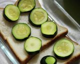 ズッキーニのミートグラタン♪パングラタン作り方3写真