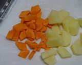 ココナツミルクヨーグルトバーモントカレー作り方2写真