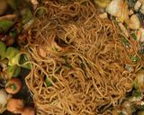 野菜多めの焼きそば　324作り方13写真