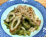 ゴーヤとちくわのおかか和え作り方5写真