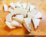 味付け簡単！冬瓜と豚こまの優しいスープ作り方1写真