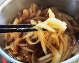 玉ねぎたっぷり簡単牛丼作り方3写真