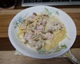 不器用レモンクリームパスタ作り方3写真