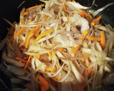 ◆作り置き♡豚肉＆お豆のきんぴらごぼう◆作り方3写真