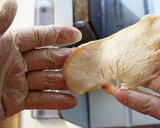 鶏茶漬け 低温調理 超薄切り作り方5写真