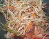 ◆豚肉ともやしのオイスターソース炒め◆作り方3写真