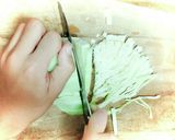 甘じょっぱい☆キャベマヨチーズトースト作り方1写真