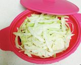 甘じょっぱい☆キャベマヨチーズトースト作り方2写真
