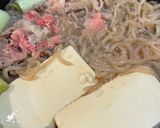 めんつゆと砂糖☆ヘルシー糸蒟蒻入り肉豆腐作り方2写真
