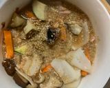 ゴロゴロ野菜魚肉ソーセージナポリタン炒煮作り方14写真